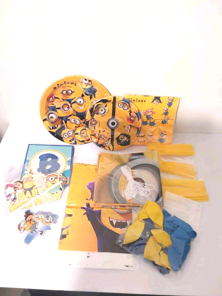 Minion Party Supplies For 10