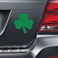 24 Shamrock Magnets – Irish Clover Leaf – car auto magnet decals (2 dozen)