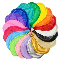 40 Pcs 36 Inch Giant Balloons Latex Large Assorted Colorful Rainbow Big Ballo…