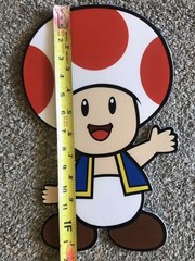 Super Mario Bros. 14”Themed Party Cutout Props Set Of 8 Characters Room Or Party