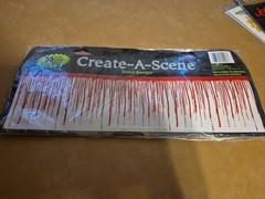 create a scene blood border 55ft indoor outdoor Paper Art Creative Expressions
