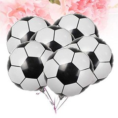 10 Globos De Papel Aluminio Futbol Soccer 18 Pulgadas Decoracion Para Cumpleaños