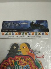 Harry Potter Birthday Party Decorations 6 Ft. Banner & 12 Pc Swirl Decorations