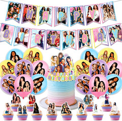 29PCS KAT-SEYE Happy Birthday Decorations Set – KAT-SEYE Happy Birthday Banner,