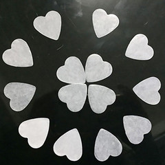 1 Inch Multicolor Hearts Paper Confetti for Wedding St. Valentine’s Day tions