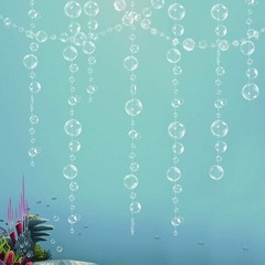 Under the Sea Party Decorations White Bubble Garlands Little Mermaid Decorati…