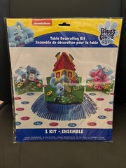 Nickelodeon Blues Clues & You Table Decorating Kit New