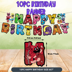 Smiling Plushy Tableware party supplies decoration balloons birthday centerpiece