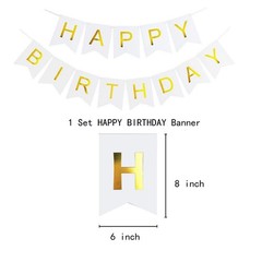 Birthday Party Decorations 58 PCS Silver White Kit for Women – Adult Theme