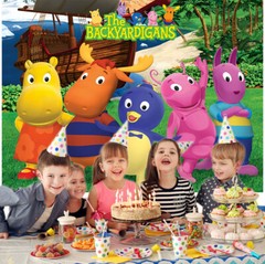 The Backyardigans Party Supplies Backdrop Banner Party Decor Birthday Gift