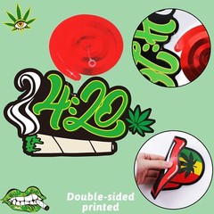 60 Pcs Weed Themed Party Swirl Decorations Weed Party Hanging Spiral Supplies…