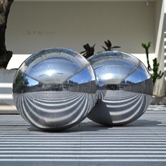 Yescom 2PCS 32″ Big Shiny Inflatable Mirror Ball Reusable Hanging Multicolor