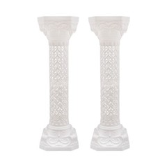 Classic Triumphant Columns 4 White Roman Pillar Durable Wedding Decorative Stand