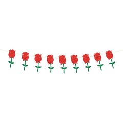 Rose Flower Banner Rose Garland Mom Birthday/Wedding/Engagement/Wedding Annivers