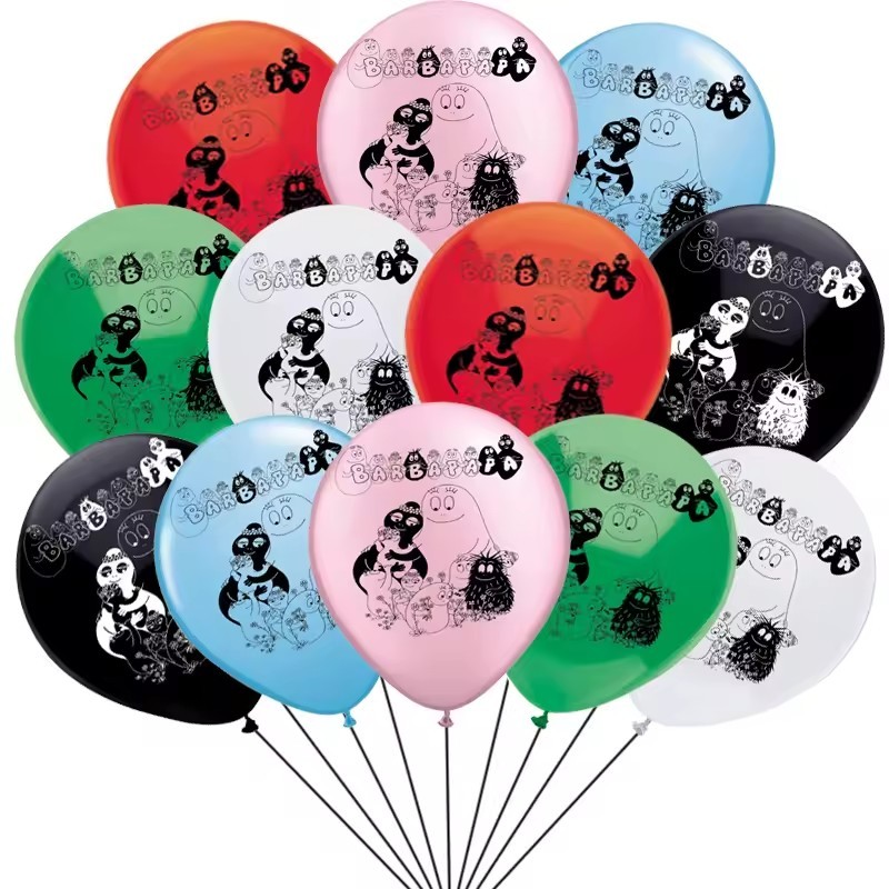 Barbapapa Balloons Birthday Party Decor Barbalala Barbabelle Kids Baby Shower