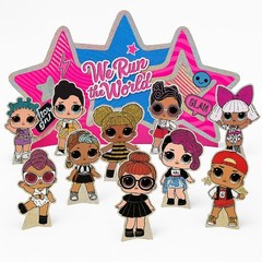 LOL Surprise Together 4 Eva Doll Toy Kids Birthday Party Table Centerpiece Kit