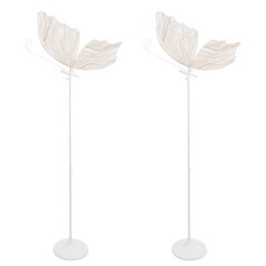 2PC Butterfly Floor lamp Ceiling Lamp Romantic Decoration Party Atmosphere Props