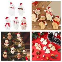 Beautiful Bear Pendant Bag Hanging Decorations for Festival Home and Parties