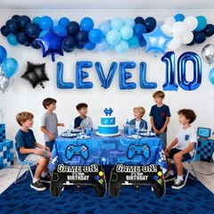 Video Games 10th Birthday Level 10 Balloons Birthday Party Balloons