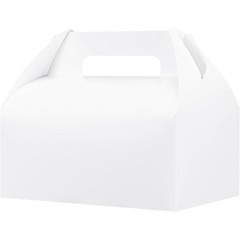 30 Pcs Large Gable Gift Boxes Party Bakery Wedding Treats Assemble Easy New