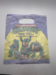 1989 TMNT Birthday Supplies 2 Cups & 1″ Loot Bag» Teenage Mutant Ninja Turtles