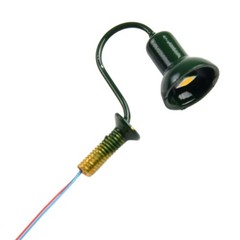 10 X OO / HO Scale Street Bracket Light Model Wall Lamp Posts LED Building