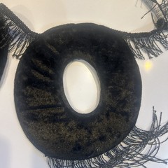 Hyde And EEK! Boutique. 6’ Length Halloween BOO Garland Black