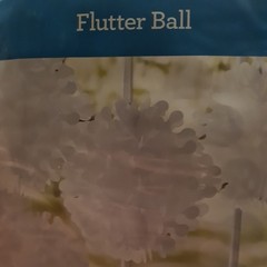 2 x Walmart Way To Celebrate Flutter Ball 12′ | White Party Decoration 2pcs 30cm