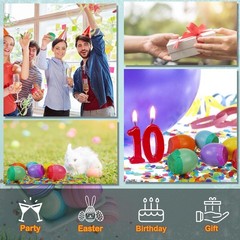 30 Pack Party Confetti Eggs Cascarones, Explosion Eggs with Confetti Inside, …