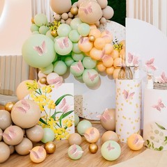 Magical 3D Pink Butterfly Wall Decor Set – Perfect for Celebrations, 48 Pcs