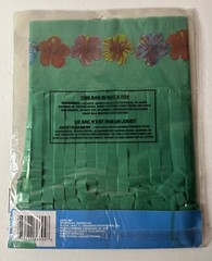 Tiki Party Decorations Center Piece, Letter Banner, Table Fringe /Some VTG/ Lot