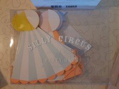 Party Set Supplies Silly Circus Invitations Gift Bags Pinwheels Hats More