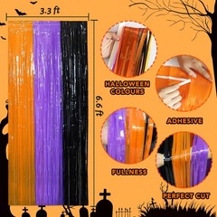 Halloween Balloons Garland Arch Kit for Decorations Party Supplies