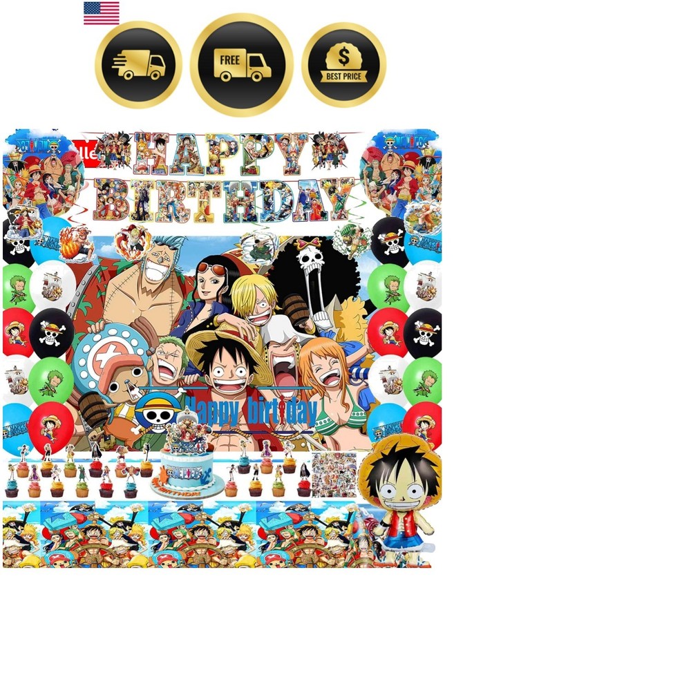 Adventure Themed Birthday Party Decorations Set Balloon Banner Tablecloth Blue