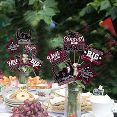 Graduation Table Decorations Maroon White/Maroon Graduation Decorations Class of
