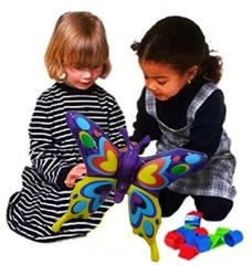 27″ Inch Butterfly Inflatable Blow Up ~ Fun Toy Party Bright Colorful Butterflie