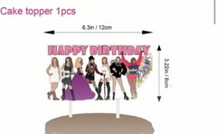 Swift Singer Birthday Decorations Popular Singer Theme Party Decorations Music
