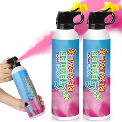 Merear Large Gender Reveal Fire Extinguisher 2 Packs Blue+2 Packs Pink=4packS
