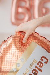 «Bride To Be» Rose Gold Foil Balloon Kit, Bachelorette Party Decorations with…