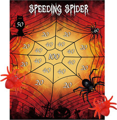 Halloween Party Supplies Throw The Spider On The Web Halloween Party Games with