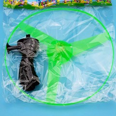 3/5Pcs Outdoor LED Luminous Pull String Bamboo Dragonfly Flying Toy.