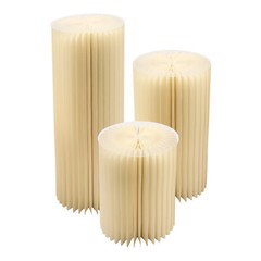3* Foldable Paper Column Display Stands Cylinder Flowers Stand Dessert Table USA