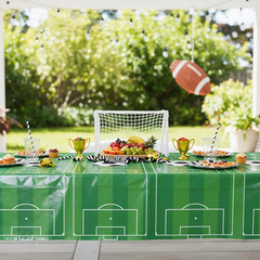 Soccer Party Decorations – 2 PCS Soccer Tablecloth | 2026 World Soccer Cup Birth