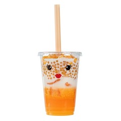 Restaurantware Straws 1000 Count 9 Inch Jumbo Plastic Boba Smoothie Straws Wide