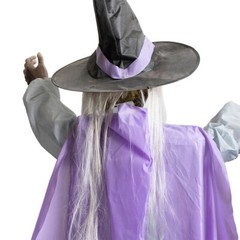 Halloween Animated Hovering Witch Animatronics Halloween Decorations Outdoor ET