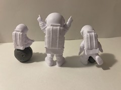 22 Pc Astronaut Cake Topper Set Space Theme Spaceman Birthday Party Decor