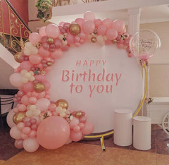 Soporte circular para fondo, ideal para arcos de globos, bodas y celebraciones