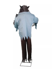 6′ Swiping Arm Werewolf Animated Halloween Decor Growls and howls