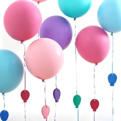 15 PCS Colorful Plastic Balloon Weights, Helium Balloon Weights for Weddings,…