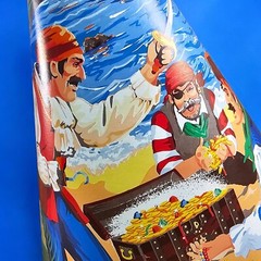 VTG Paper Birthday Party Hats Treasure Island Pirates Sword Ships 60s Lot READ